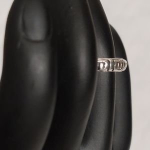 Southwestern Silver Promise Ring